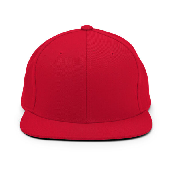 siuvinėjimas ant kepurės snapback classic snapback red front 61f17f89cc4b7
