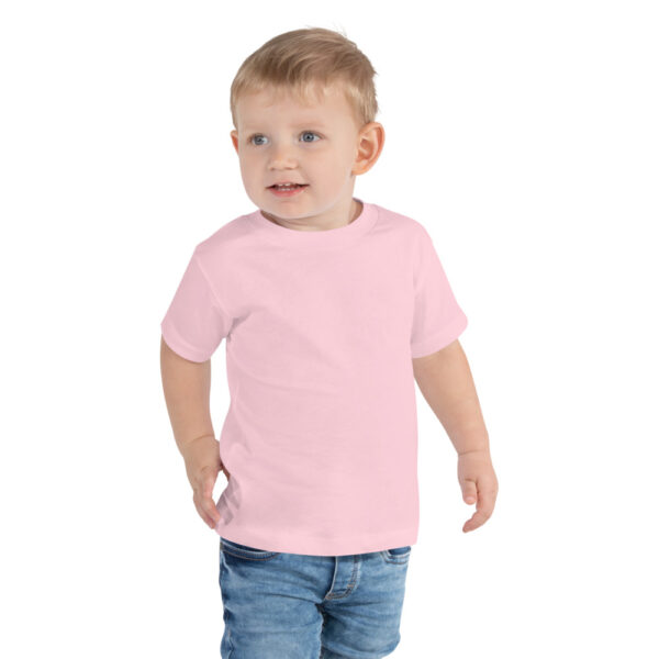 mažylių marškinėliai toddler staple tee pink front 61f1a2b53da0d