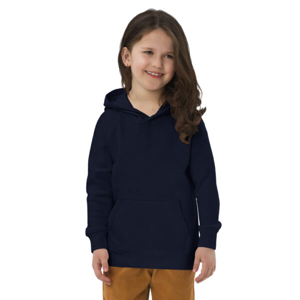 vaikiškas ekologiškas džemperis kids eco hoodie french navy front 61fa4e029a940