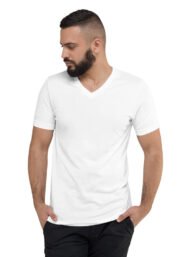 Unisex Marškinėliai V-Neck Jersey - Image 10