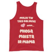 Trys Dalykai - Unisex Tank Top - Image 3