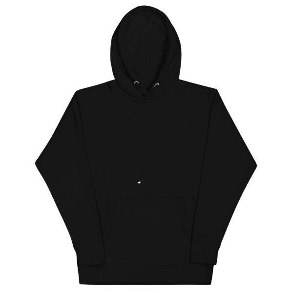 premium unisex džemperis unisex premium hoodie black front 65c166c500698