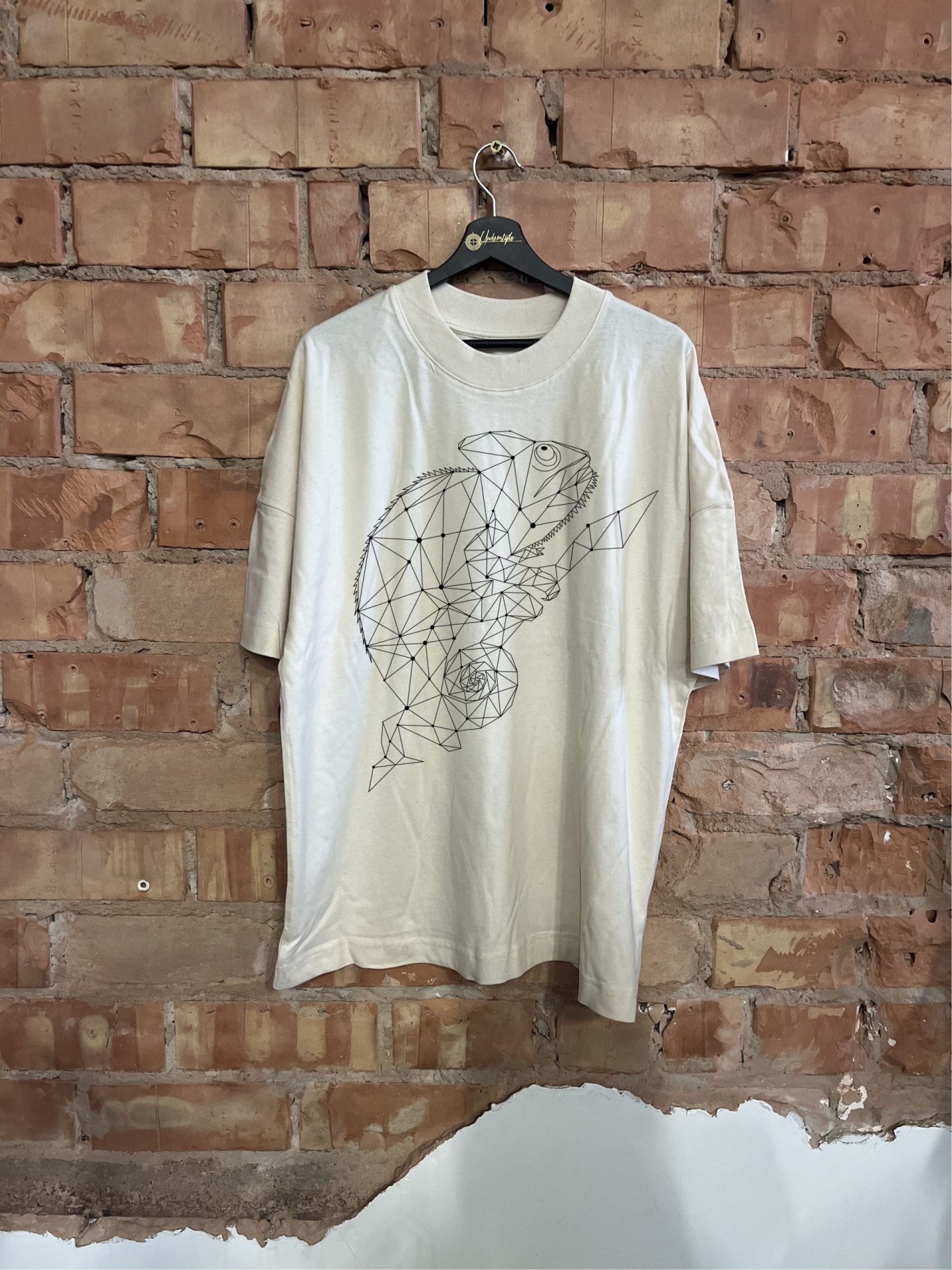 Oversized unisex marskineliai “Chamelion” 1 Oversized unisex marskineliai “Chamelion”