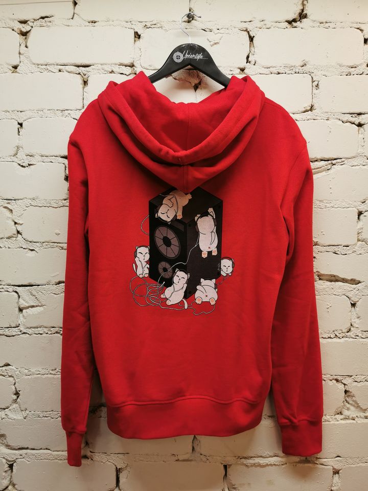 Džemperiai su spauda, kelių spalvų “Cat Vibes” 2 džemperiai su spauda, kelių spalvų “cat vibes” - image 2