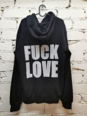 Džemperis su užrašu "FUCK LOVE"