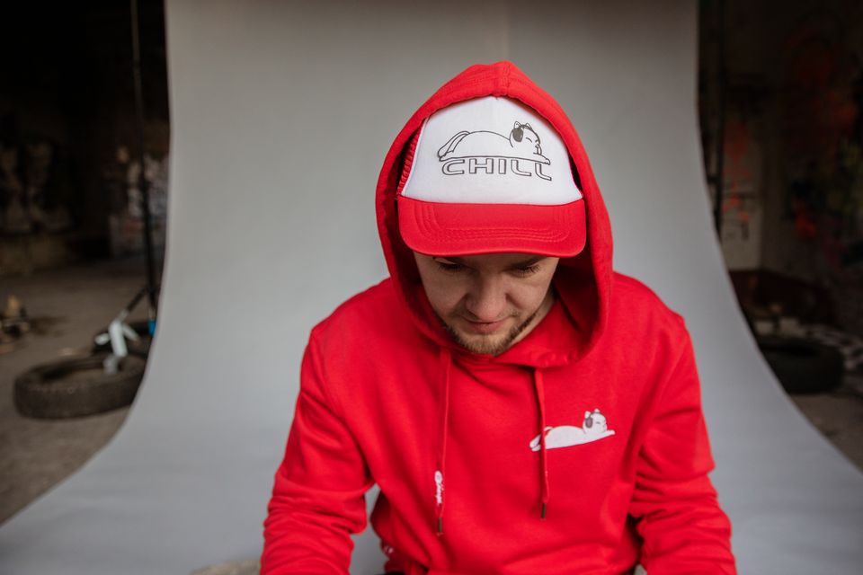 Džemperiai su spauda, kelių spalvų “Cat Vibes” 4 džemperiai su spauda, kelių spalvų “cat vibes” - image 4