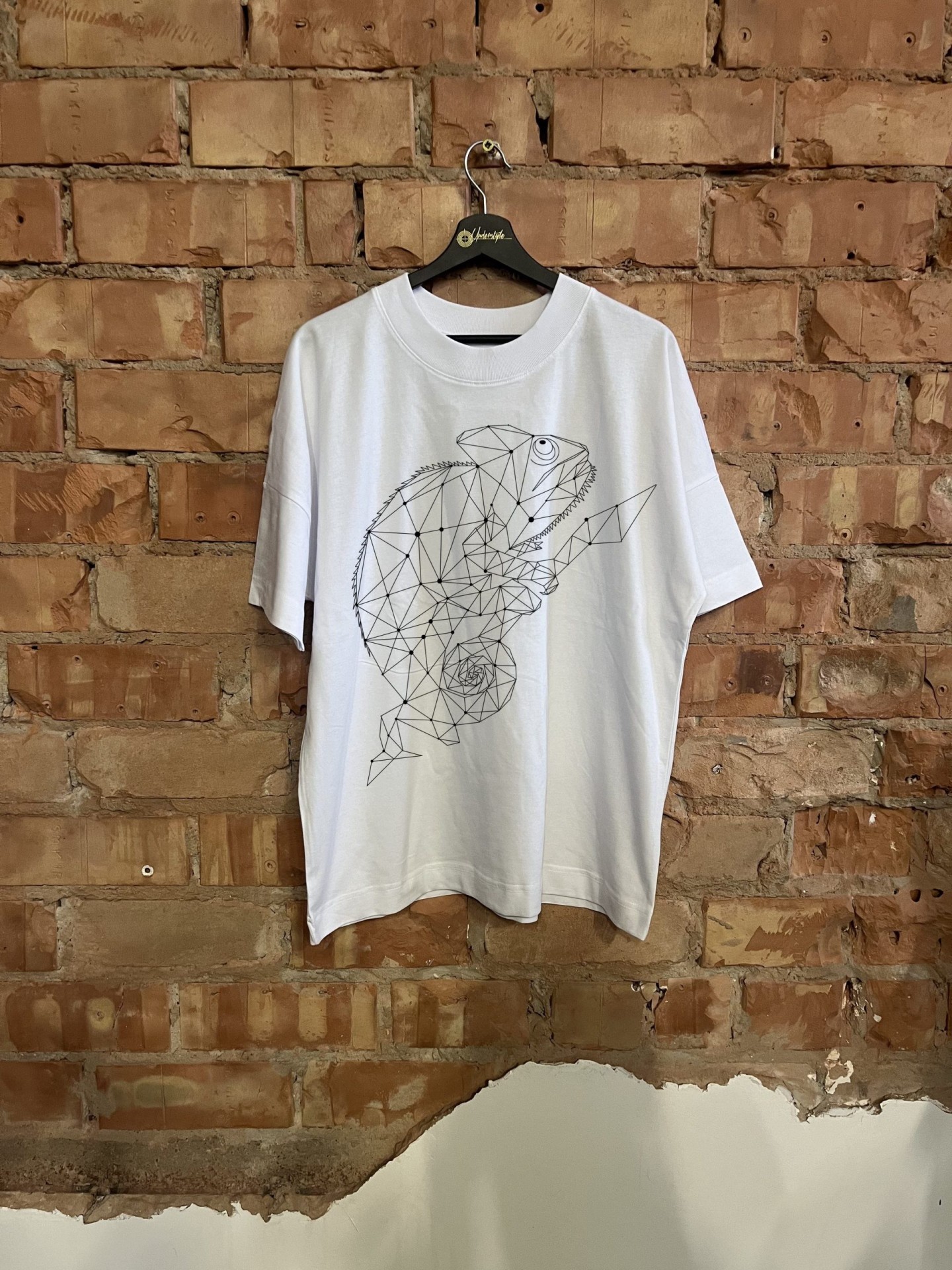 Oversized unisex marskineliai “Chamelion” 2 Oversized unisex marskineliai “Chamelion” - Image 2