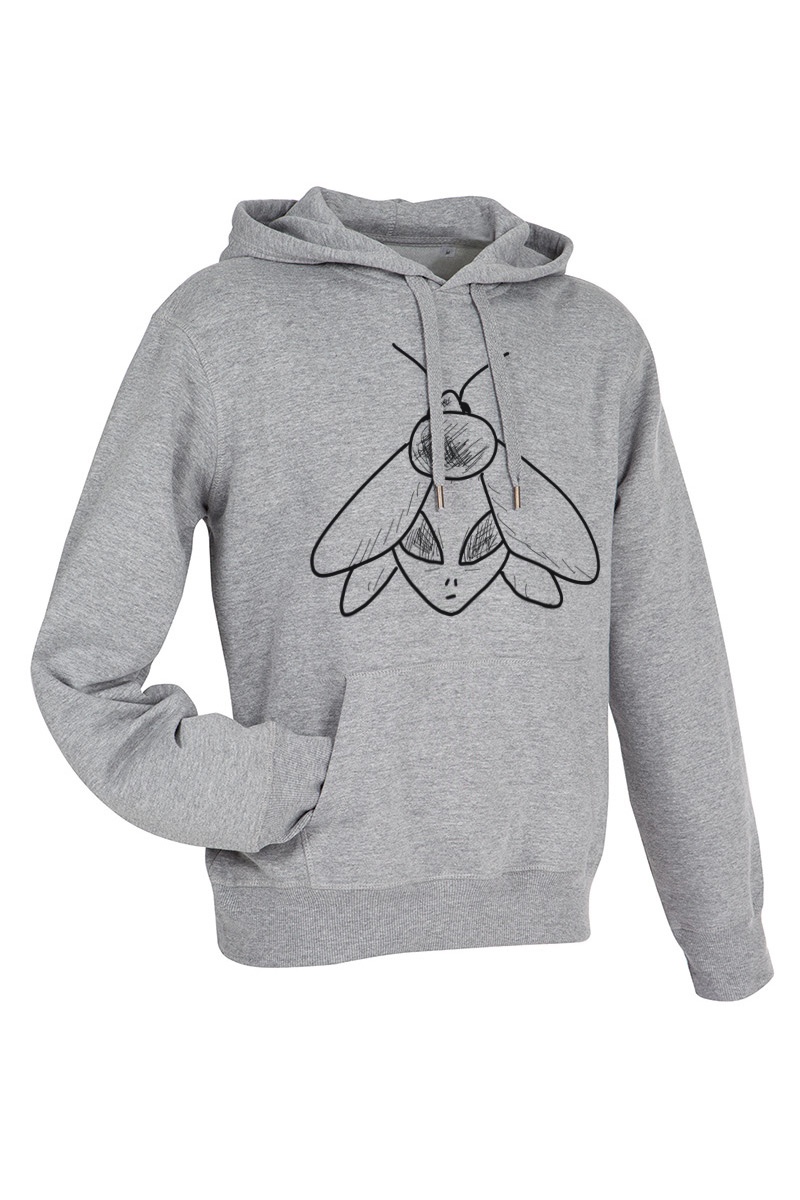 Džemperis su kapišonu “BitėAteivis” 1 džemperis su kapišonu “bitėateivis”