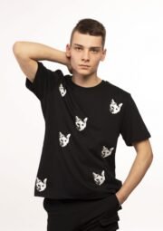 Organinės medvilnės marškinėliai „CatRave +“ - Image 5