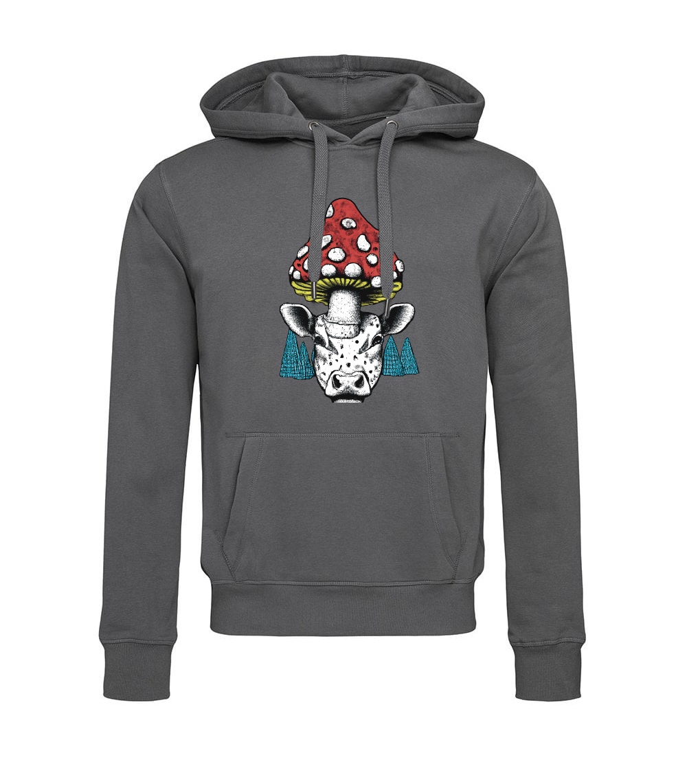 Džemperis su spauda „Karvės Grybelis“ 5 džemperis su spauda „karvės grybelis“ - image 5