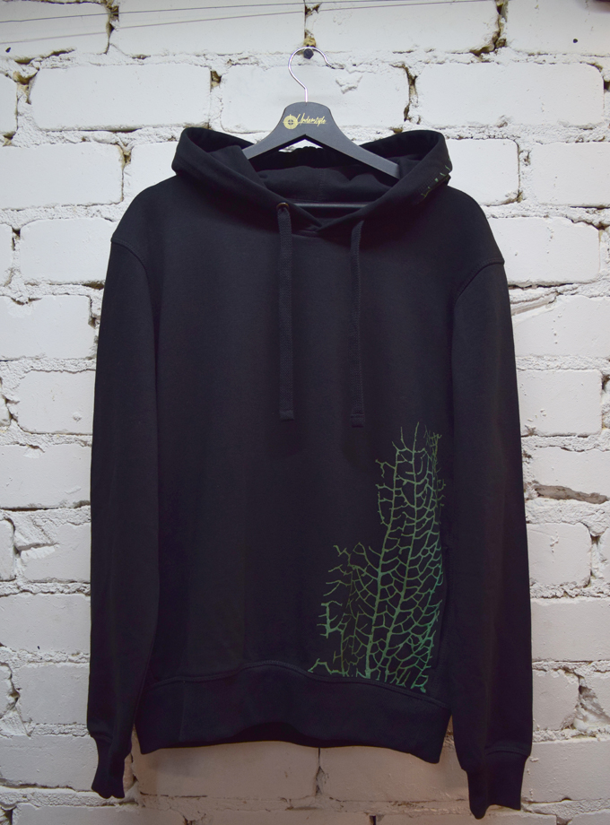 Džemperis su šilkografijos spauda “Gorgonia” 1 džemperis su šilkografijos spauda “gorgonia”