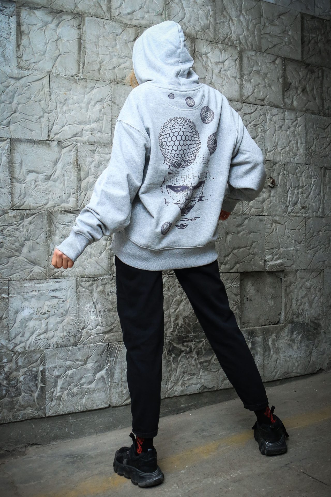 Džemperis su kapišonu „Geometric-Art” 2 Džemperis su kapišonu „Geometric-Art” - Image 2