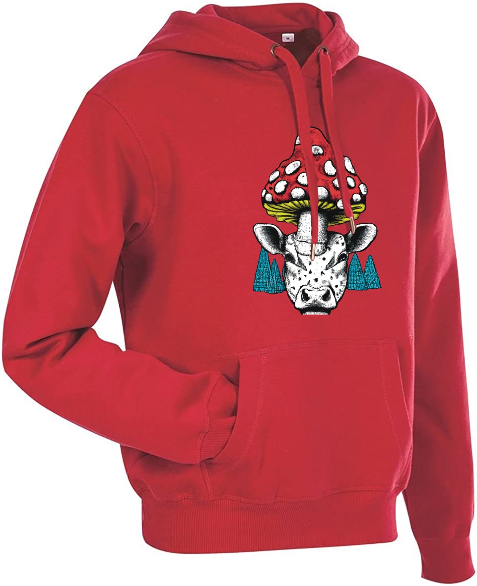 Džemperis su spauda „Karvės Grybelis“ 4 džemperis su spauda „karvės grybelis“ - image 4