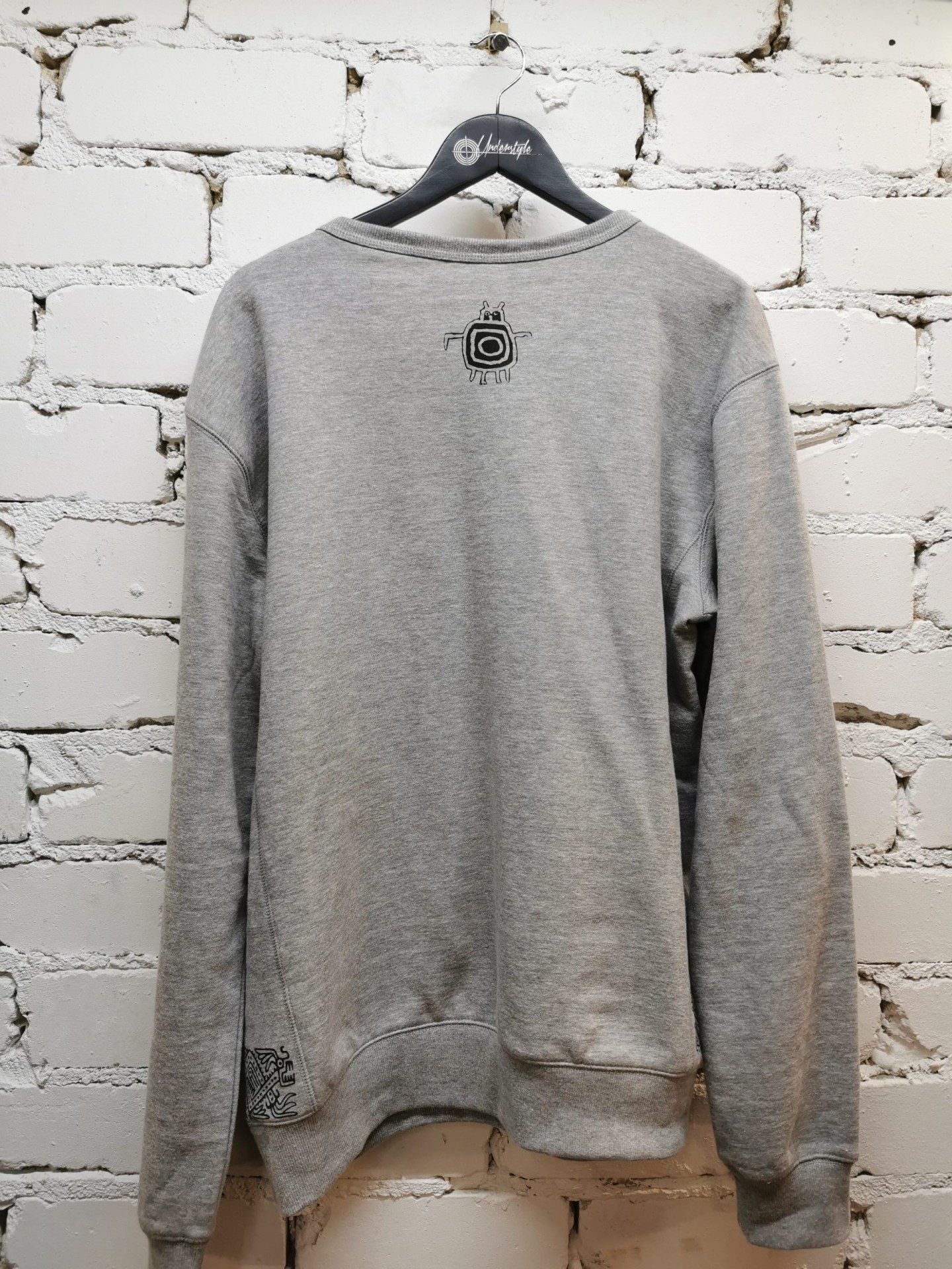 Pilkas džemperis be kapišono "Palma" 5 pilkas džemperis be kapišono "palma" - image 5