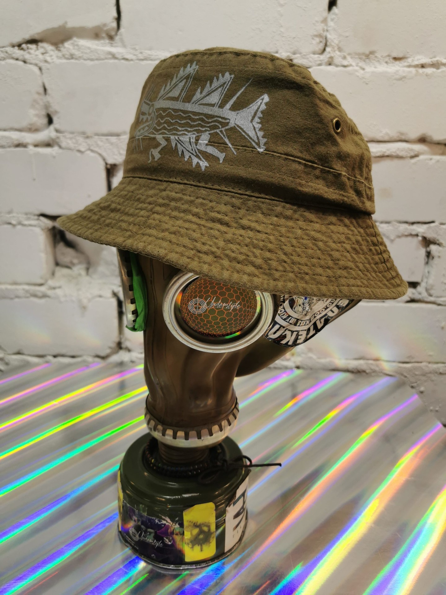 Medvilninė kepurė "Killer whale" 1 medvilninė kepurė "killer whale"