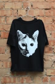 Organinės medvilnės unisex marškinėliai „CatRave“ - Image 7