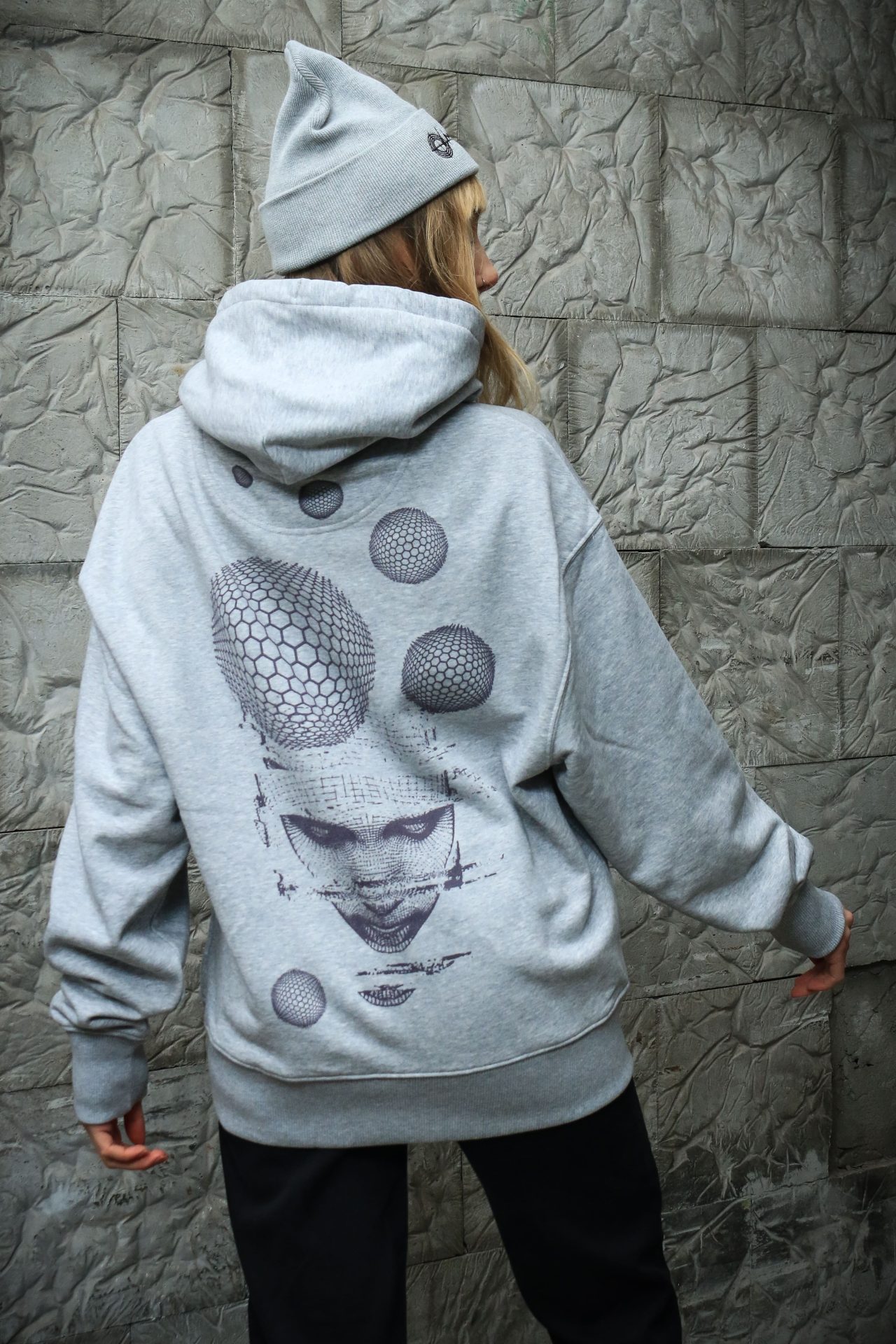 Džemperis su kapišonu „Geometric-Art” 3 Džemperis su kapišonu „Geometric-Art” - Image 3