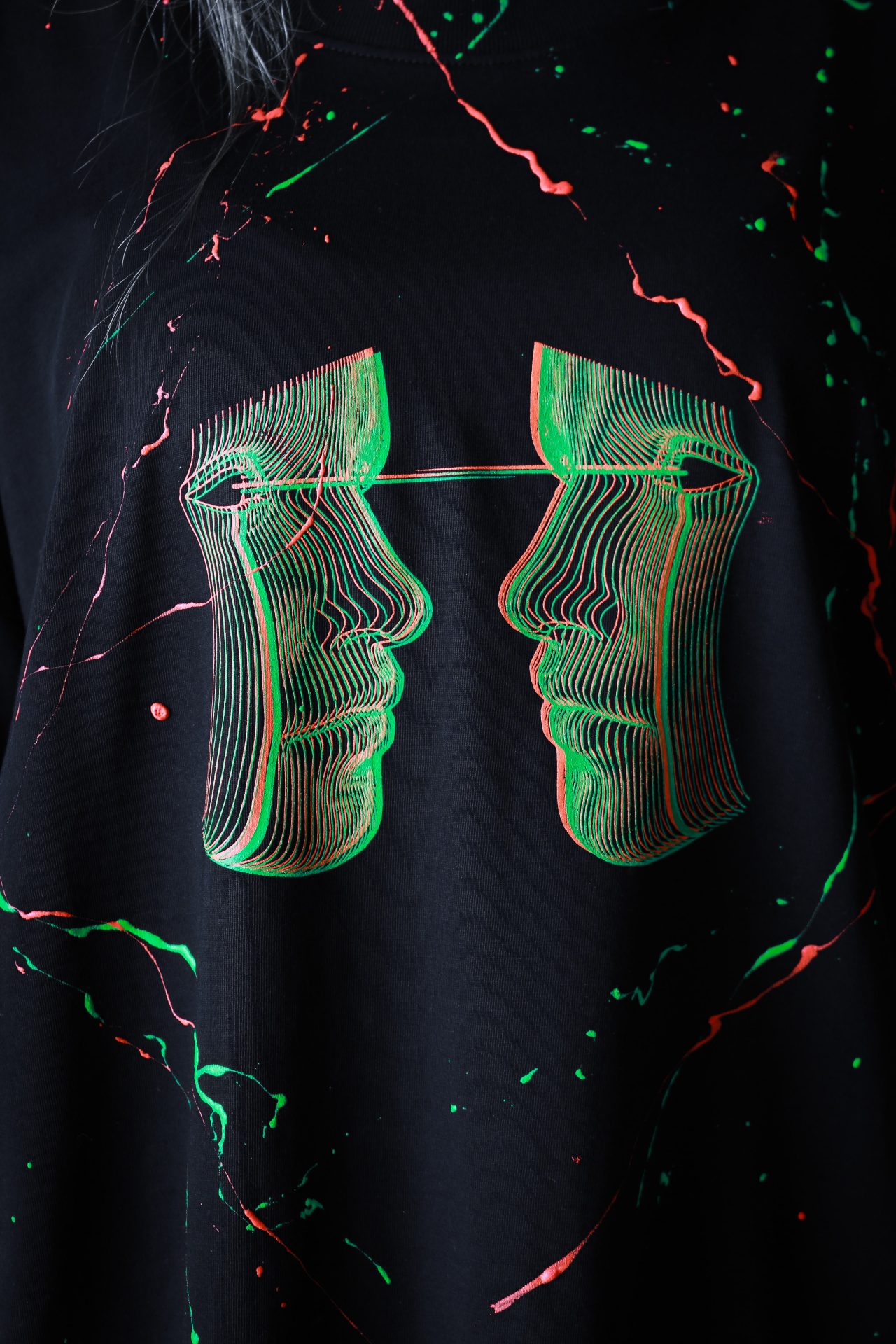 Organinės medvilnės unisex marškinėliai „Greenface“ 3 Organinės medvilnės unisex marškinėliai „Greenface“ - Image 3