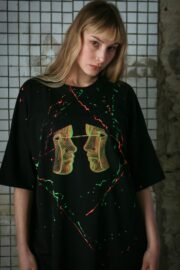Organinės medvilnės unisex marškinėliai „Greenface“ - Image 4